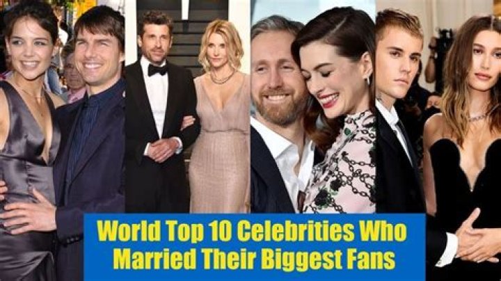10 Celebrities Who Married Their Biggest Fans