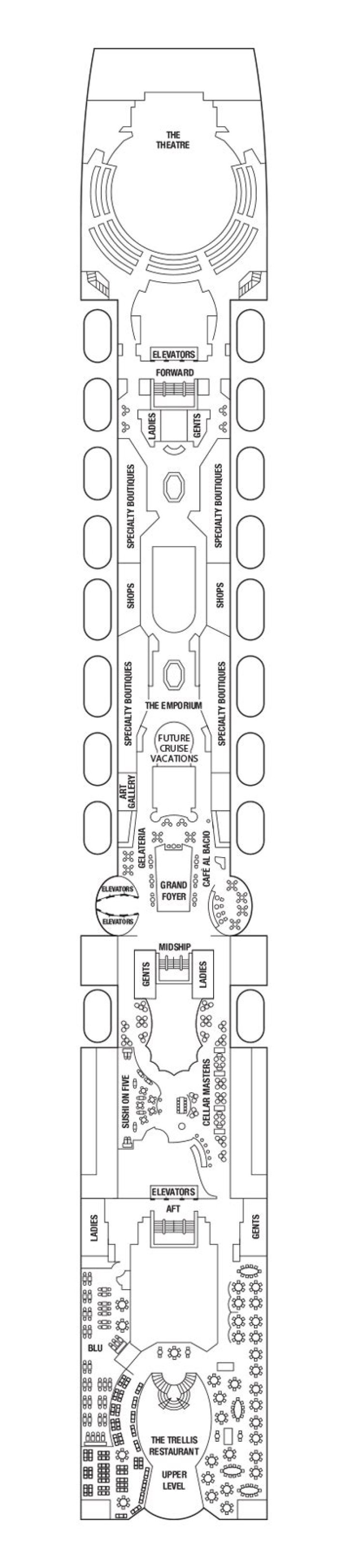 Celebrity Infinity Deck Plans | Celebrity Cruises