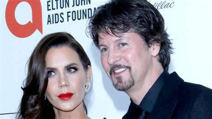 Tati Westbrook and husband James during their wedding on January 12, 2020, at the Four Seasons Resort Maui at Wailea in Hawaii.