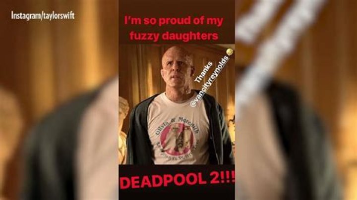 Taylor Swift’s Cats Make Appearance in Ryan Reynolds’ Deadpool 2